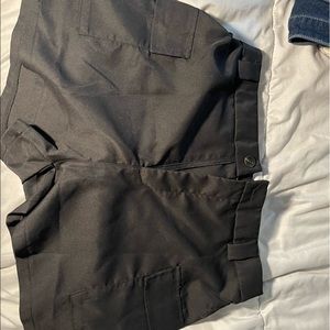Black Cargo Shorts